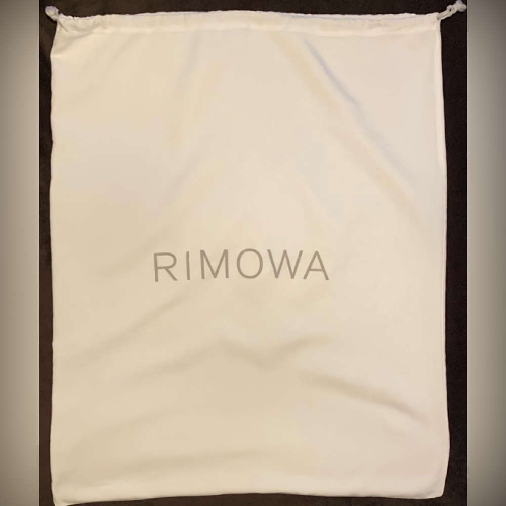 RIMOWA oversized X LARGE drawstring creme’ color dust bag LNWOT